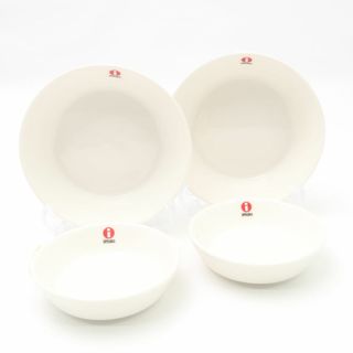 イッタラ(iittala)の未使用 iittala イッタラ ティーマ ティーミ 小皿 4枚 セット 小皿 9cm 12cm プレート SM2074B1 (食器)