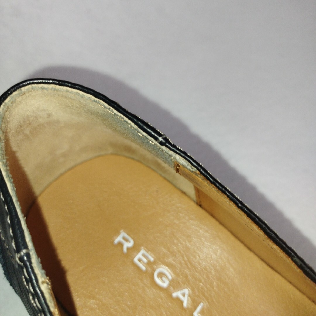REGAL(リーガル)のREGAL デッキシューズ ローファー   レザー スウェード 23センチ レディースの靴/シューズ(ローファー/革靴)の商品写真