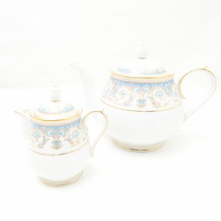 ノリタケ(Noritake)のNoritake ノリタケ POLONAISE ポロネーズ ティーポット クリーマー 2点 SY9078C (その他)