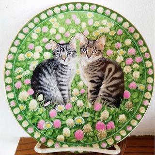 エインズレイ(Aynsley China)の【小キズ】エインズレイ 子猫　レズリー アン アイボリー 5月 マペット&エミュ(食器)