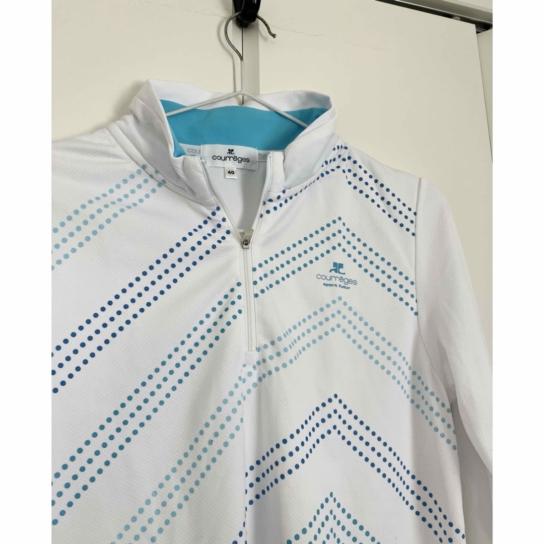 Courreges(クレージュ)の新品　未使用　クレージュ　テニス　ゴルフ　ウェア　長袖 スポーツ/アウトドアのゴルフ(ウエア)の商品写真