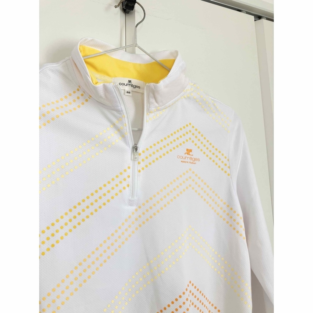 Courreges(クレージュ)の新品　未使用　クレージュ　テニス　ゴルフ　ウェア　長袖 スポーツ/アウトドアのゴルフ(ウエア)の商品写真