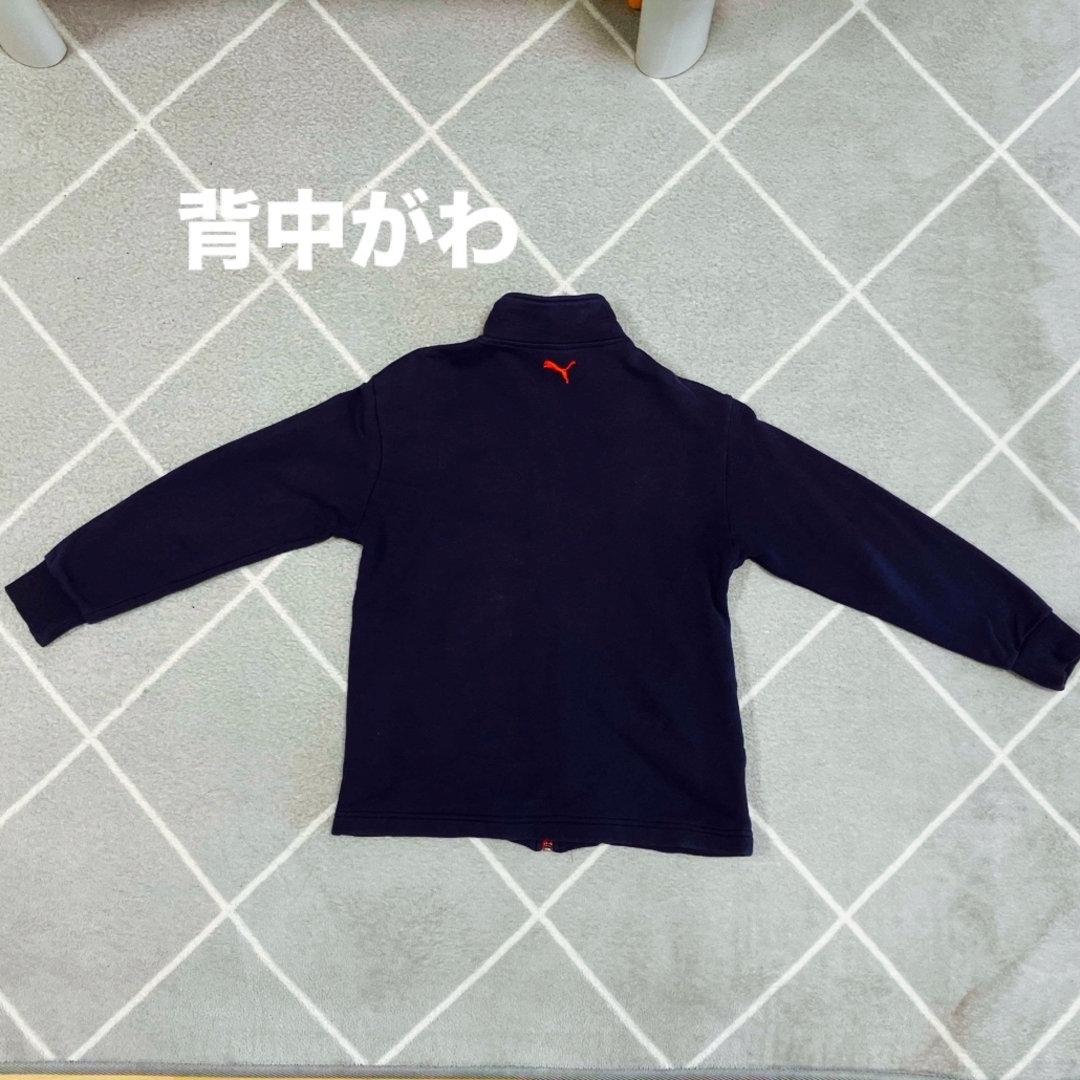 PUMA 長袖上着　チャック付き キッズ/ベビー/マタニティのキッズ服男の子用(90cm~)(ジャケット/上着)の商品写真