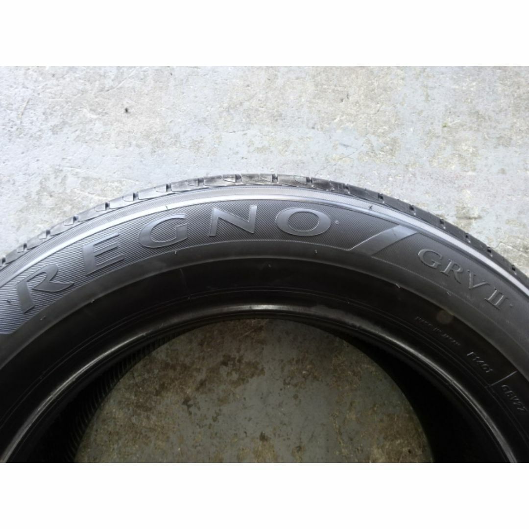 BRIDGESTONE(ブリヂストン)の23年製造!9分山以上!ブリヂストンレグノGRVⅡ225/60R17中古4本 自動車/バイクの自動車(タイヤ)の商品写真