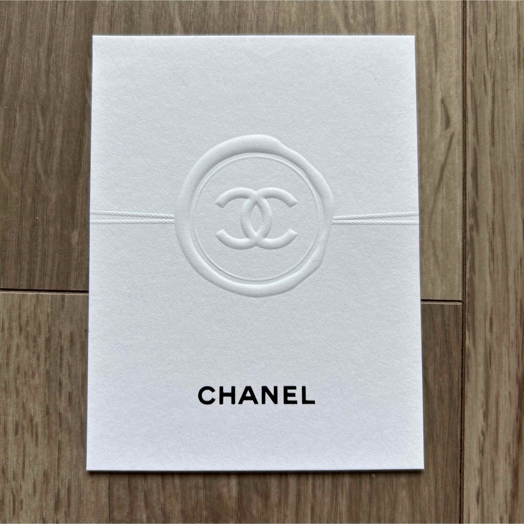 CHANEL(シャネル)のシャネル CHANEL テスターカード ムエット かわいい おしゃれ コスメ/美容の香水(香水(女性用))の商品写真