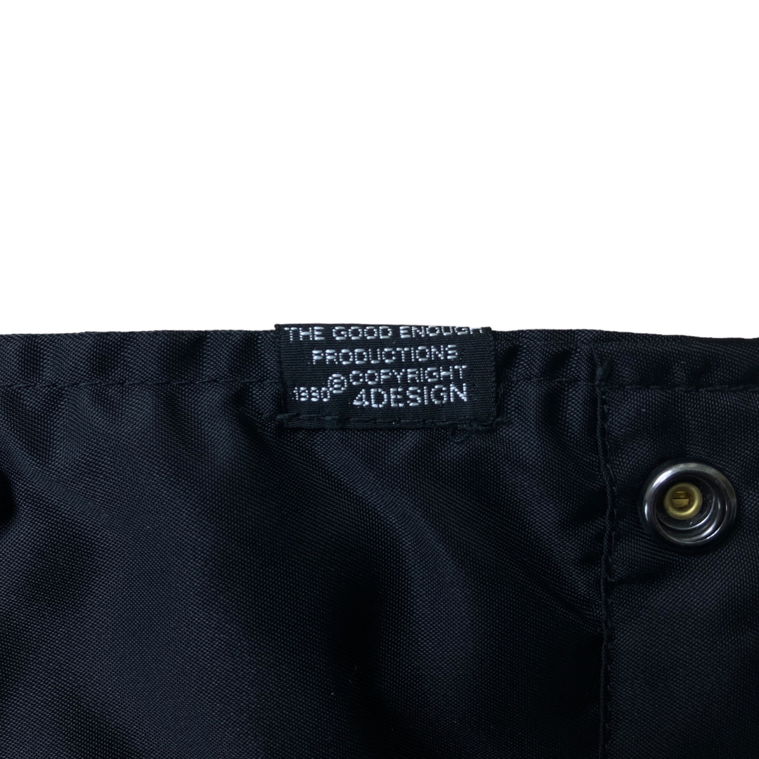GOODENOUGH(グッドイナフ)の00s GOODENOUGH グッドイナフ リスペクトコーチジャケット ブラック メンズのジャケット/アウター(ナイロンジャケット)の商品写真