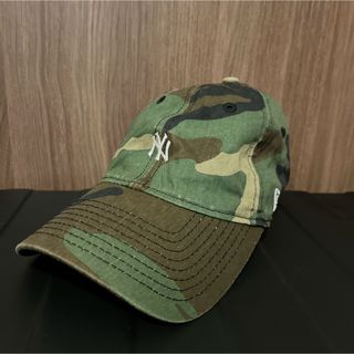 ニューエラー(NEW ERA)のニューエラ　カモフラ　迷彩　カモフラージュ　グリーン　緑　adjustable(キャップ)