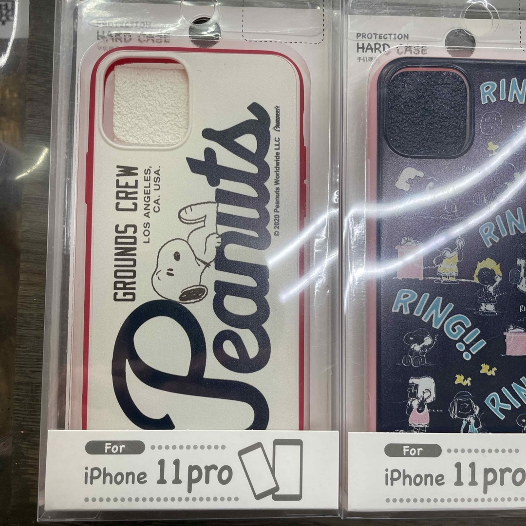 新品　iPhone11proケース スヌーピー　SNOOPY 3点セット！ スマホ/家電/カメラのスマホアクセサリー(iPhoneケース)の商品写真