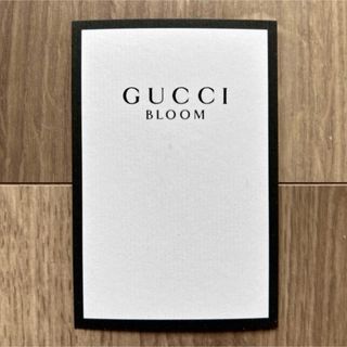 グッチ(Gucci)のグッチ GUCCI テスターカード ムエット かわいい(香水(女性用))