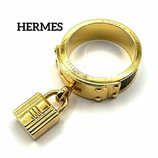 Hermes - HERMES ケリーHカデナ スカーフ リング リザード レザー エルメス