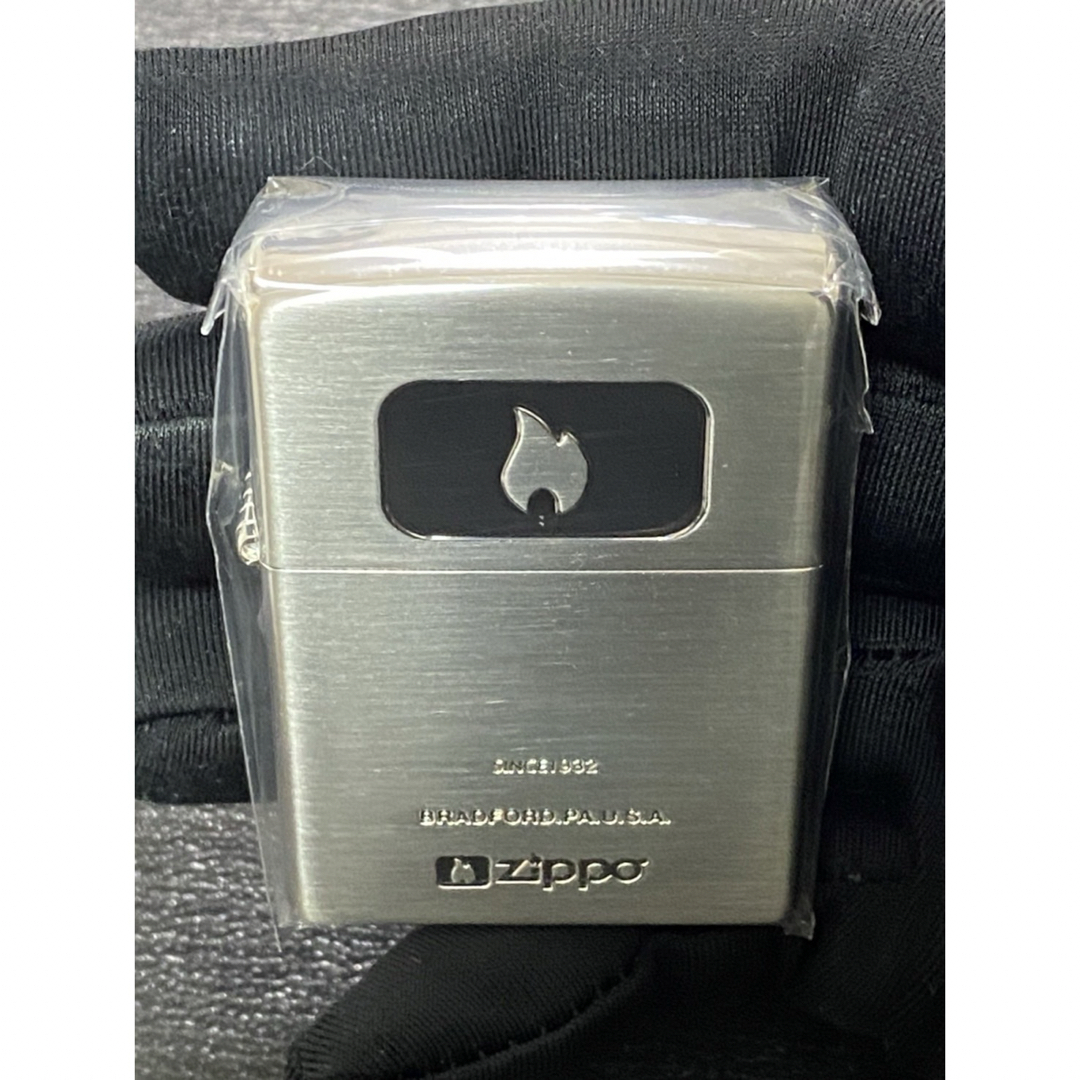 zippo シルバー ファイヤ 前面刻印 希少モデル 2022年製 メンズのメンズ その他(その他)の商品写真