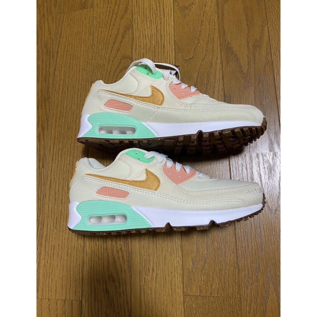 NIKE(ナイキ)のAIR MAX 90 'HAPPY PINEAPPLE' 24.5cm レディースの靴/シューズ(スニーカー)の商品写真