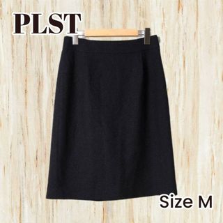 プラステ(PLST)のPLST　プラステ　タイトスカート　黒　サイズM(ひざ丈スカート)