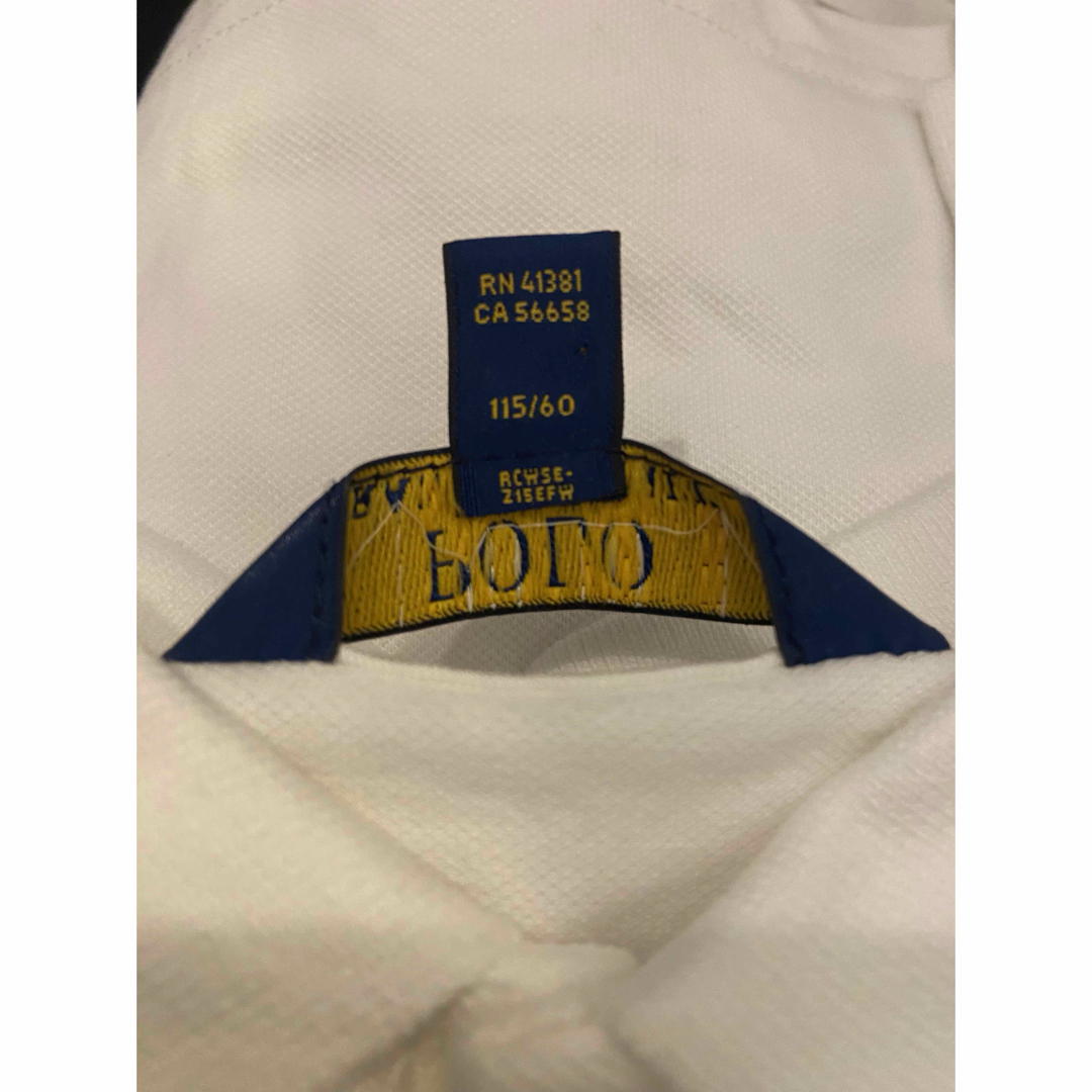 POLO RALPH LAUREN(ポロラルフローレン)のPOLO RALPH LAUREN/長袖ポロシャツ/115(5サイズ)/送料込み キッズ/ベビー/マタニティのキッズ服女の子用(90cm~)(Tシャツ/カットソー)の商品写真