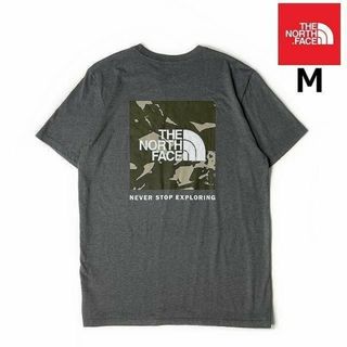 ザノースフェイス(THE NORTH FACE)のノースフェイス 半袖 Tシャツ 迷彩 US限定 (M)グレー 180902(Tシャツ/カットソー(半袖/袖なし))