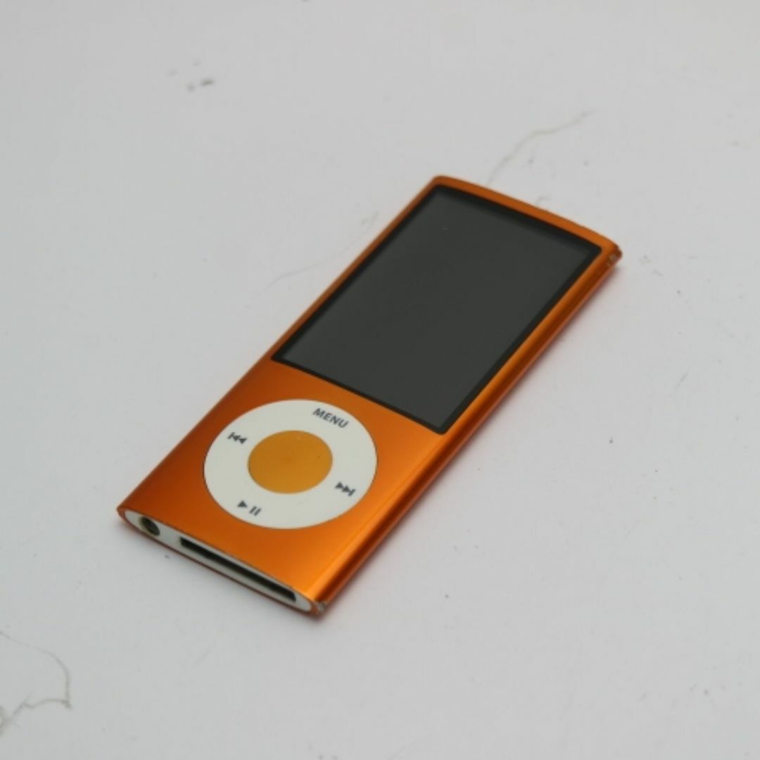 iPod(アイポッド)の超美品 iPOD nano 第5世代 16GB オレンジ  M444 スマホ/家電/カメラのオーディオ機器(ポータブルプレーヤー)の商品写真