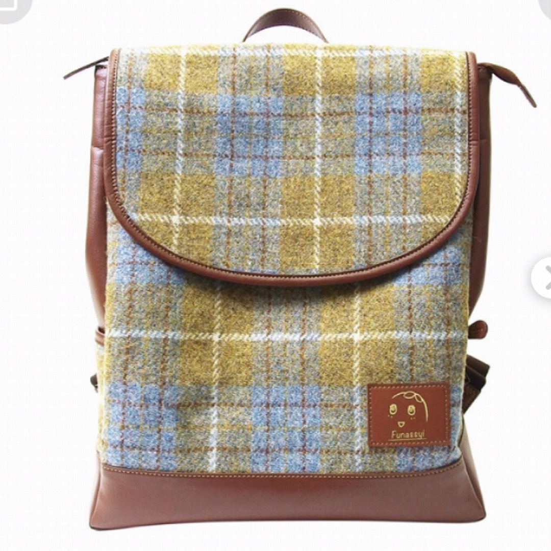 Harris Tweed(ハリスツイード)のふなっしー　ハリスツイードリュック　リュックサック　リュック　バッグ　新品 レディースのバッグ(リュック/バックパック)の商品写真