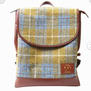 ハリスツイード(Harris Tweed)のふなっしー　ハリスツイードリュック　リュックサック　リュック　バッグ　新品(リュック/バックパック)