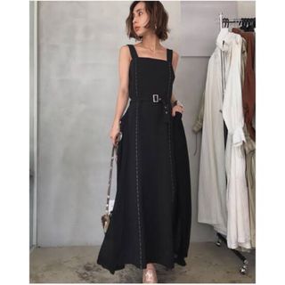 アメリヴィンテージ(Ameri VINTAGE)のAmeri VINTAGE BIG POCKET STITCH DRESS🥀(ロングワンピース/マキシワンピース)