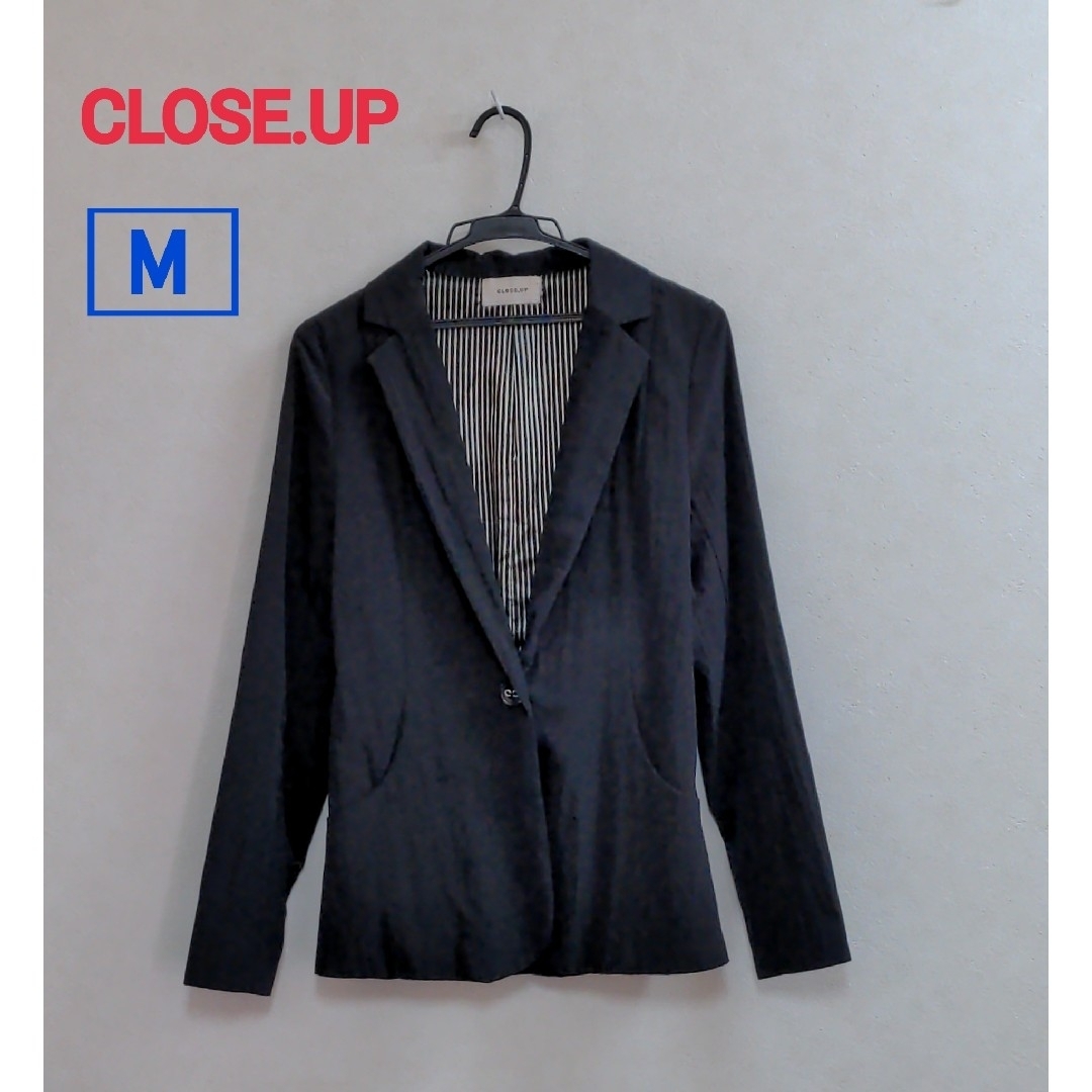 CLOSE-UP(クローズアップ)のCLOSE.UP ジャケット レディースのジャケット/アウター(テーラードジャケット)の商品写真