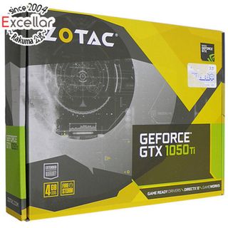 ZOTAC　GeForce GTX 1050 Ti 4GB Mini　ZT-P10510A-10L 元箱あり(PCパーツ)