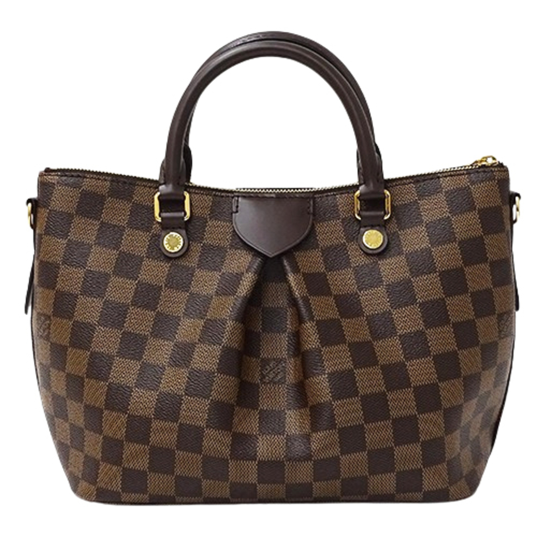 LOUIS VUITTON(ルイヴィトン)のルイ ヴィトン LOUIS VUITTON バッグ ダミエ レディース ブランド ハンドバッグ ショルダーバッグ 2way シエナ PM N41545 コンパクト おしゃれ 斜め掛け 【中古】 レディースのバッグ(ハンドバッグ)の商品写真