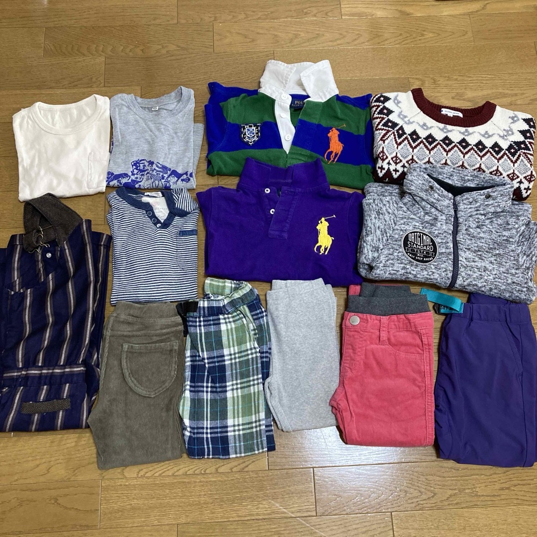 Ralph Lauren(ラルフローレン)の子供服 男の子 まとめ売り 95 100 ユニクロ ブリーズ ブランシェス ザラ キッズ/ベビー/マタニティのキッズ服男の子用(90cm~)(Tシャツ/カットソー)の商品写真