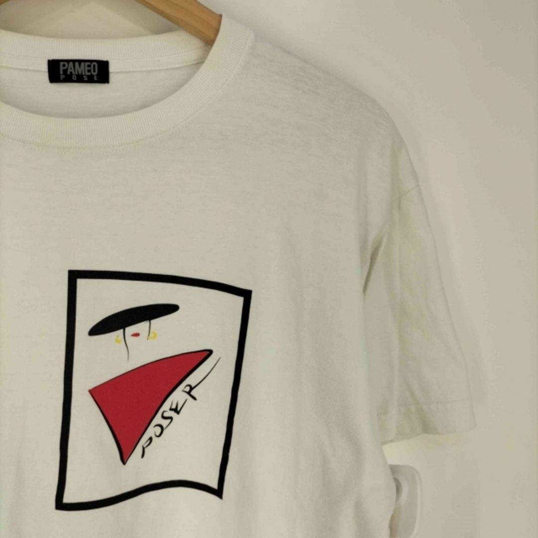 PAMEO POSE(パメオポーズ)のPameo Pose(パメオポーズ) レディース トップス Tシャツ・カットソー レディースのトップス(Tシャツ(半袖/袖なし))の商品写真