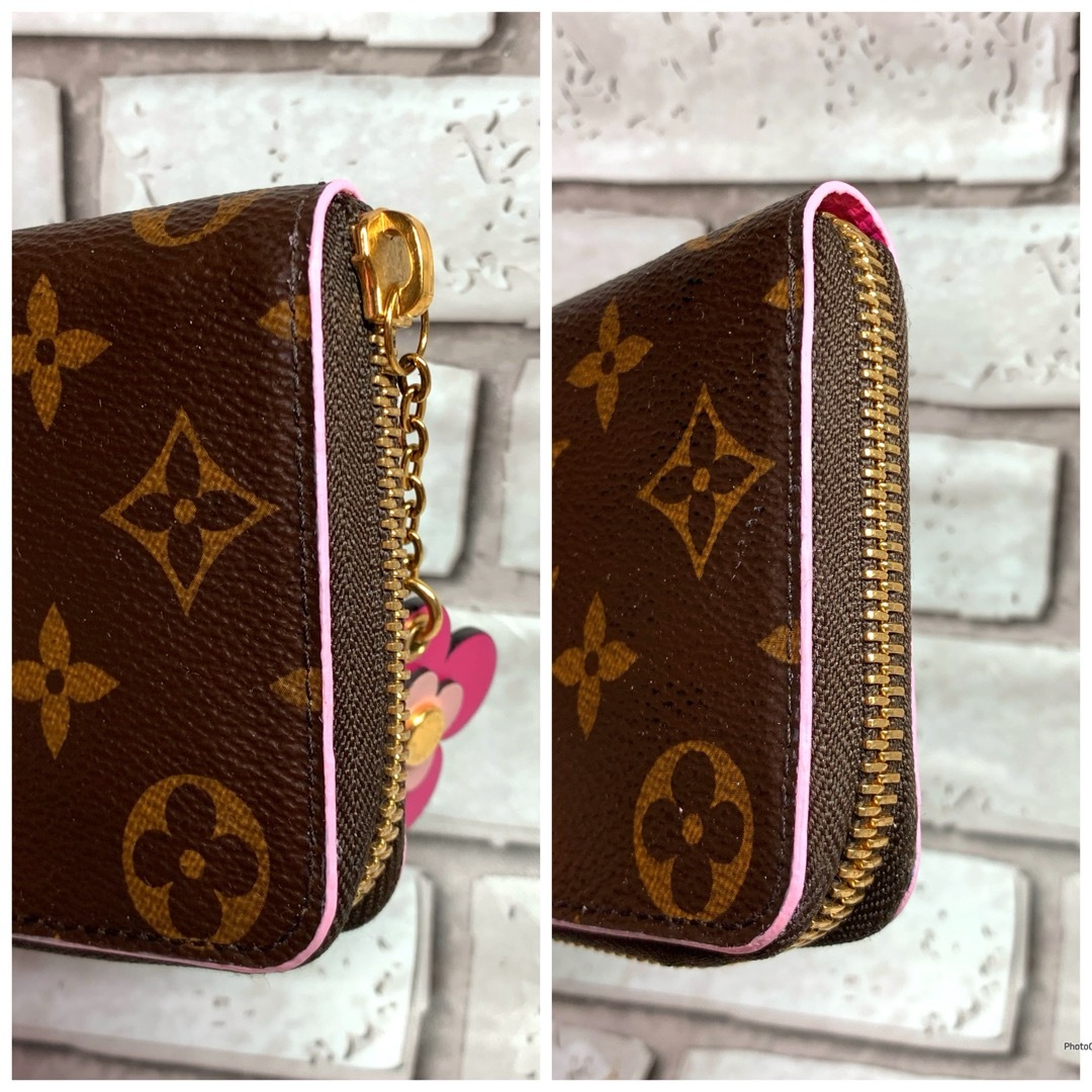 LOUIS VUITTON(ルイヴィトン)のルイヴィトン ポルトフォイユクレマンス フラワー モノグラム 長財布M64201 レディースのファッション小物(財布)の商品写真