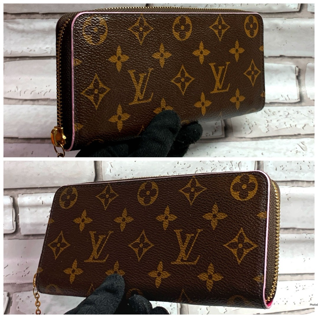 LOUIS VUITTON(ルイヴィトン)のルイヴィトン ポルトフォイユクレマンス フラワー モノグラム 長財布M64201 レディースのファッション小物(財布)の商品写真