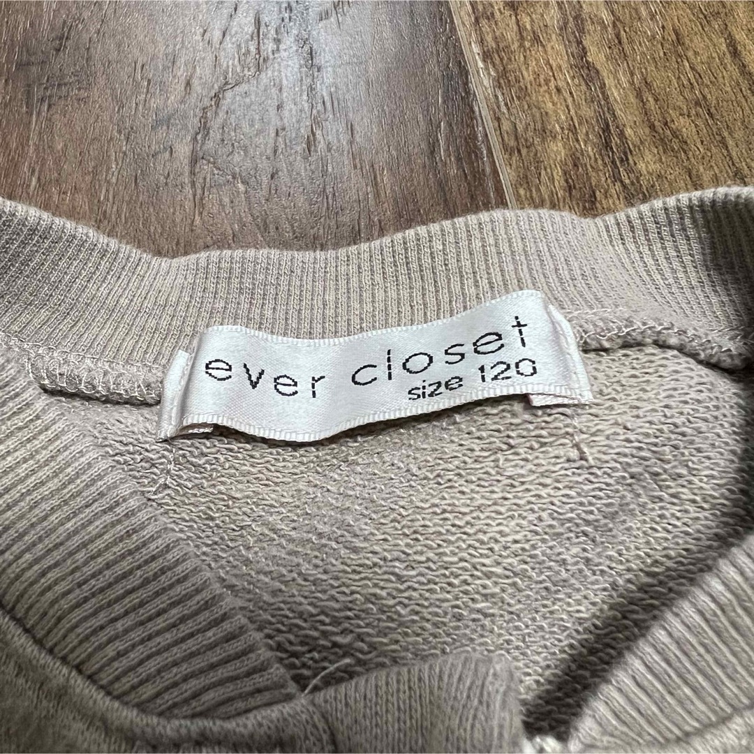 evercloset(エバークローゼット)の週末お値下げ中！ever closet キッズ アウター 120 キッズ/ベビー/マタニティのキッズ服女の子用(90cm~)(ジャケット/上着)の商品写真