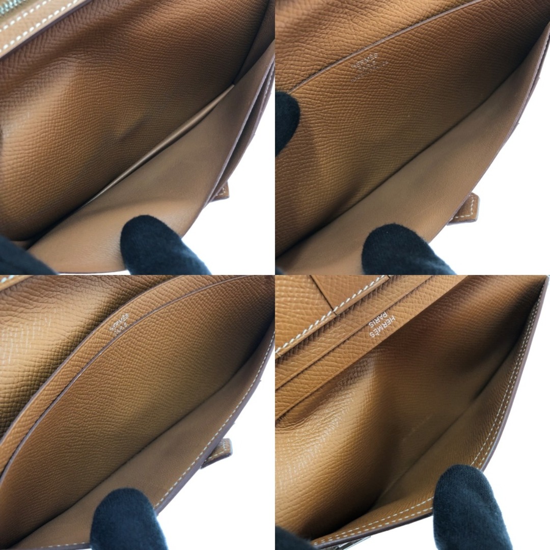 □□HERMES エルメス 長財布 ベアンスフレ ブラウン □□HERMES エルメス 長財布 ベアンスフレ ブラウン