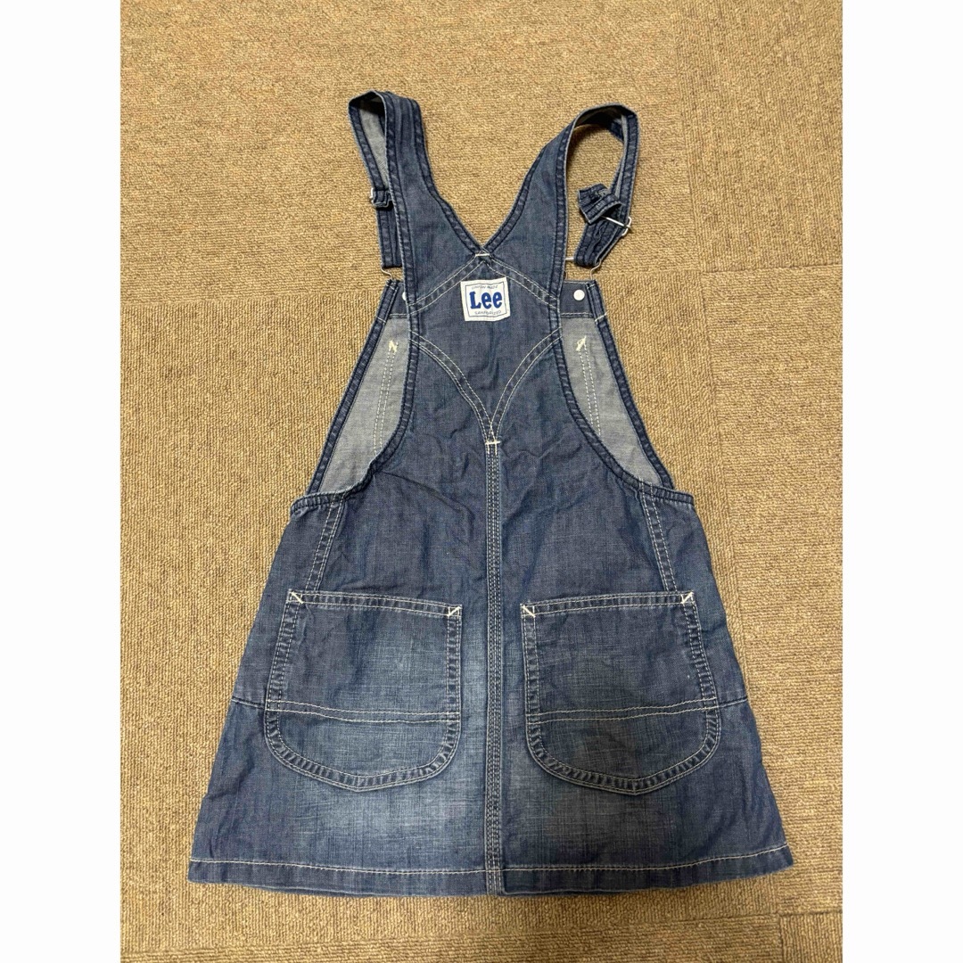 Lee(リー)のLee ジャンパースカート キッズ/ベビー/マタニティのキッズ服女の子用(90cm~)(ワンピース)の商品写真