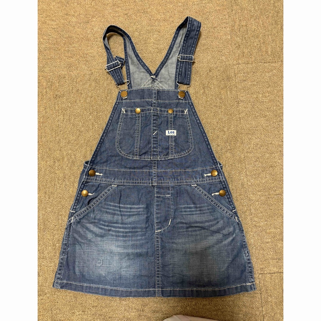 Lee(リー)のLee ジャンパースカート キッズ/ベビー/マタニティのキッズ服女の子用(90cm~)(ワンピース)の商品写真