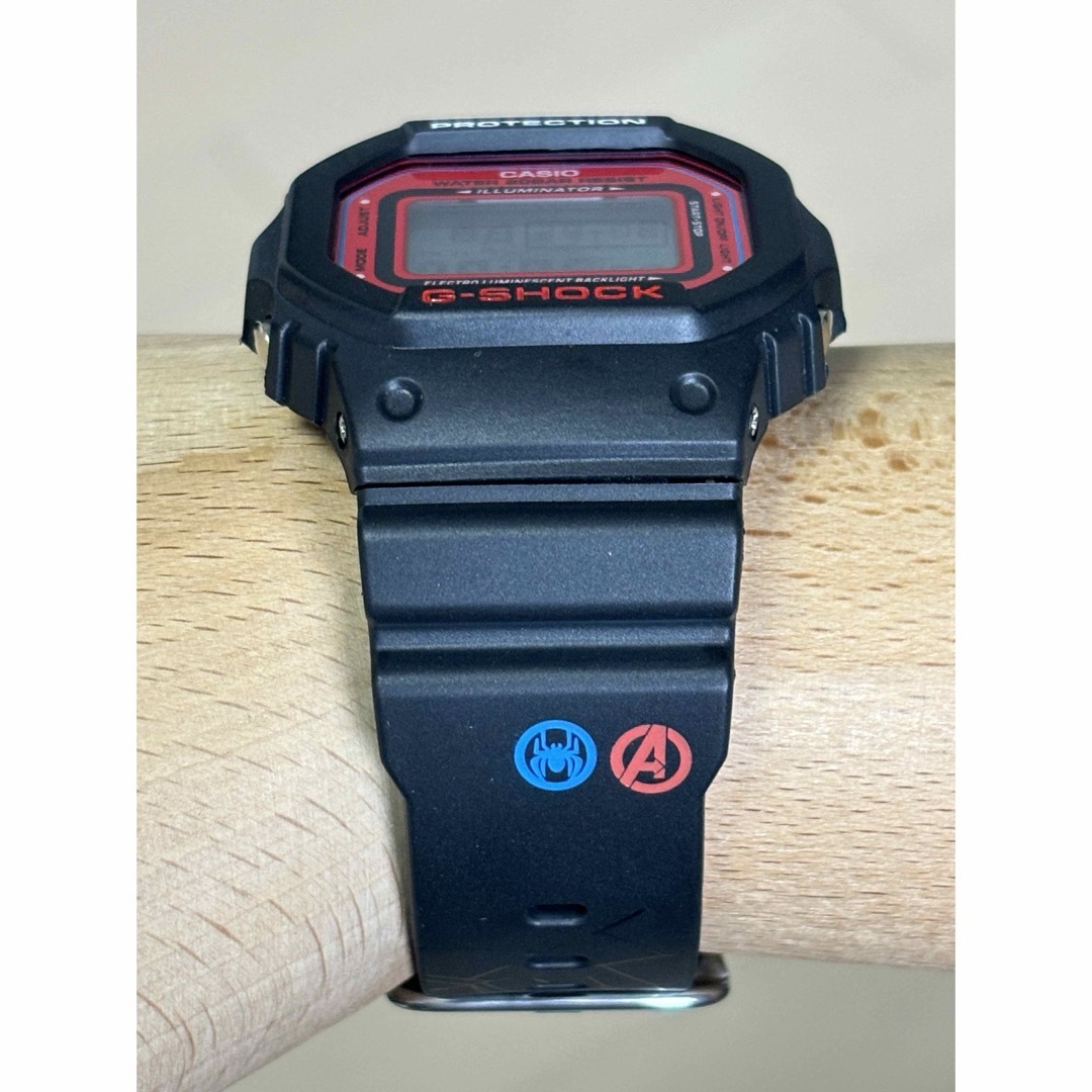 G-SHOCK(ジーショック)のコラボ/G-SHOCK/スパイダーマン/DW-5600/スピード/MARVEL メンズの時計(腕時計(デジタル))の商品写真