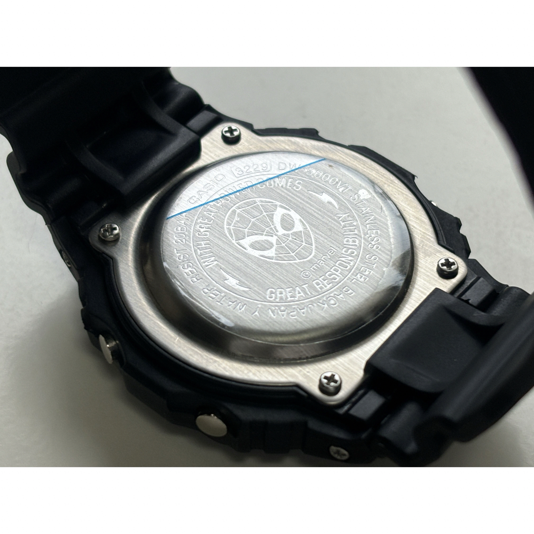 G-SHOCK(ジーショック)のコラボ/G-SHOCK/スパイダーマン/DW-5600/スピード/MARVEL メンズの時計(腕時計(デジタル))の商品写真