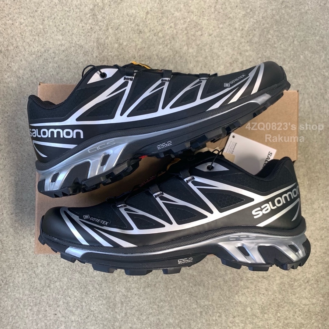 SALOMON(サロモン)のSALOMON XT-6 GTX サロモン BLACK 26.5cm メンズの靴/シューズ(スニーカー)の商品写真
