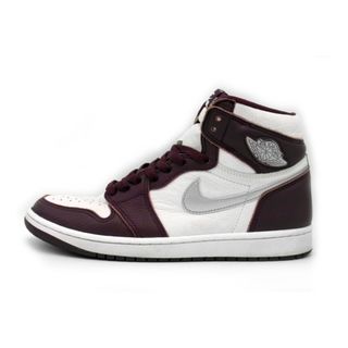 ナイキ(NIKE)のナイキ NIKE ■ 【 AIR JORDAN 1 HIGH OG Bordeaux 555088 611 】 エア ジョーダン 1 ハイ ボルドー スニーカー h0377(スニーカー)