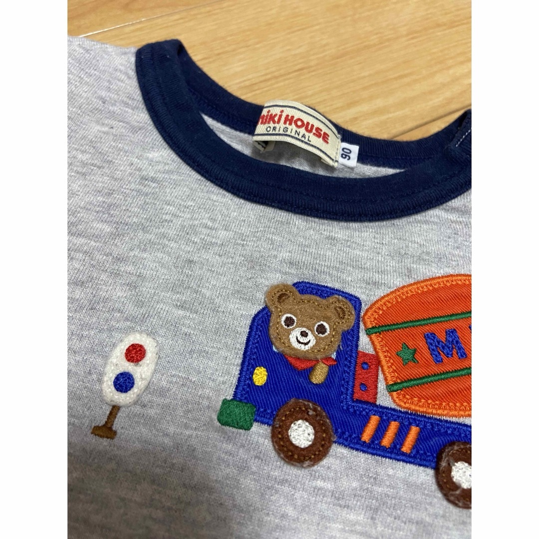 mikihouse(ミキハウス)のミキハウス　長袖　Tシャツ　90㎝ キッズ/ベビー/マタニティのキッズ服男の子用(90cm~)(Tシャツ/カットソー)の商品写真