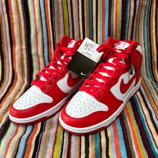 ナイキ(NIKE)のNIKE DUNK HI RETRO 26cm(スニーカー)