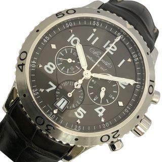 ブレゲ(Breguet)の　ブレゲ Breguet トランスアトランティック タイプXX1 3810ST/92/9ZU ブラック SS/革ベルト 自動巻き メンズ 腕時計(その他)