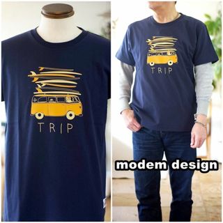 モデムデザイン(modem design)のmodemdesign モデムデザイン　半袖T　カットソー 23100575 M(Tシャツ/カットソー(半袖/袖なし))