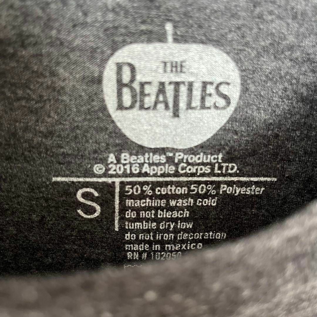 MUSIC TEE(ミュージックティー)のロックバンドTシャツ古着THE BEATLESビートルズユニオンジャックプリント メンズのトップス(Tシャツ/カットソー(半袖/袖なし))の商品写真