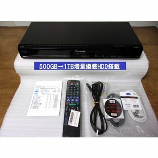 ◆動作品/パナソニック/BR590（HDD1TB増量換装）ルーレイレコーダー