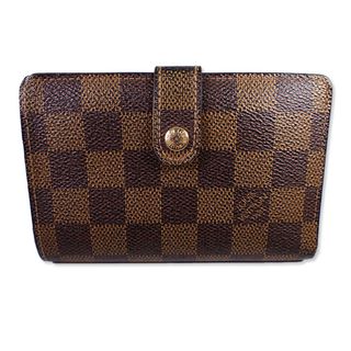 ルイヴィトン(LOUIS VUITTON)のルイヴィトン ダミエ N61674 MI2038 二つ折り財布[b35-52］(財布)