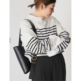 ドゥーズィエムクラス(DEUXIEME CLASSE)のDeuxieme Classe Cropped Stripe Tシャツ(カットソー(長袖/七分))