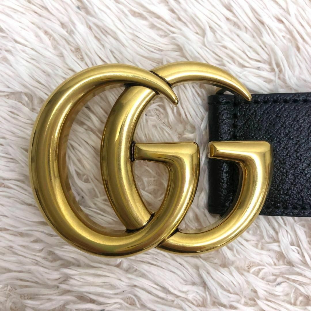 Gucci(グッチ)の☆未使用品☆グッチ × アディダス コラボ GGマーモント ベルト レッド メンズのファッション小物(ベルト)の商品写真