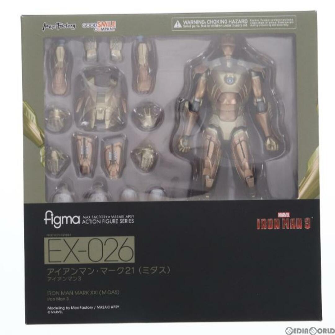 GOOD SMILE COMPANY(グッドスマイルカンパニー)のGOODSMILE ONLINE SHOP限定 figma(フィグマ) EX-026 アイアンマン・マーク21(ミダス) アイアンマン3 完成品 可動フィギュア グッドスマイルカンパニー エンタメ/ホビーのフィギュア(アメコミ)の商品写真