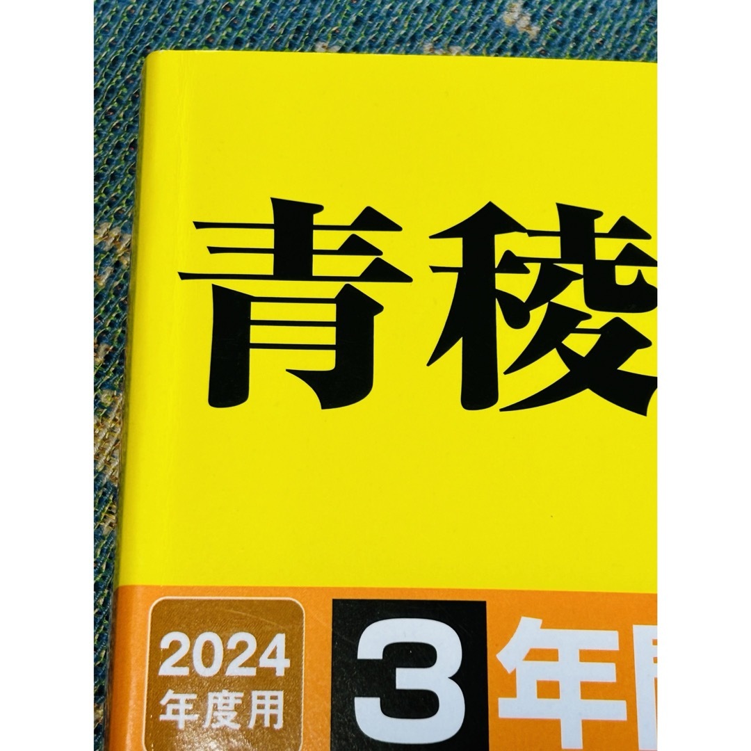 青稜中学校　2024 エンタメ/ホビーの本(語学/参考書)の商品写真