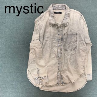 ミスティック(mystic)の【専用】mystic オーバーサイズデニムシャツ(シャツ/ブラウス(長袖/七分))